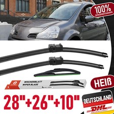 SCHEIBENWISCHER SET VORNE + HINTEN Für RENAULT MODUS / GRAND MODUS (F/JP0) NEU