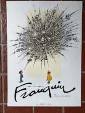 FRANQUIN - Affiche EXPO FRANQUIN GALERIE LAMBIEK 1991 - 70 x 50