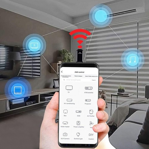Telefon Fernbedienung IR Blaster Typ C Smart Infrarot App Steuerung Adapter - Bild 10 von 14