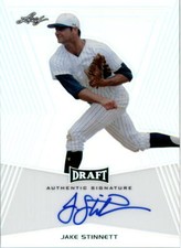 2014 Leaf Metal Draft #BAJS3 Jake Stinnett Auto - NM-MT