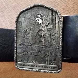 bergamot brass works belt buckle 1974