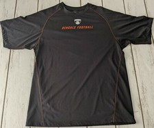 NFL Equipment Bengals Cincinnati Oh Football Black T shirt training youth L