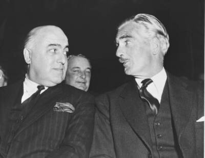 Sir David Maxwell Fyfe Home Secretary Minister Welsh Affairs A- 1953 Old Photo
