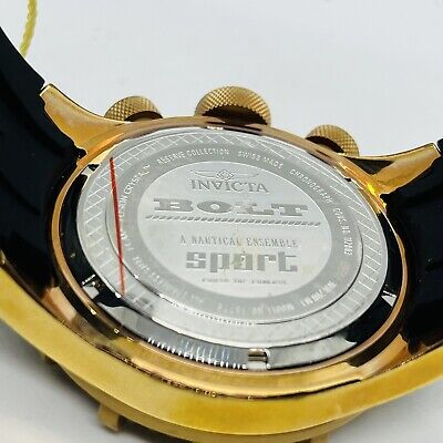 定番のお歳暮&冬ギフトの商品をすべ 20ATM Gold Rose Chronograph Bolt Men's Invicta Swiss St 50mm その他