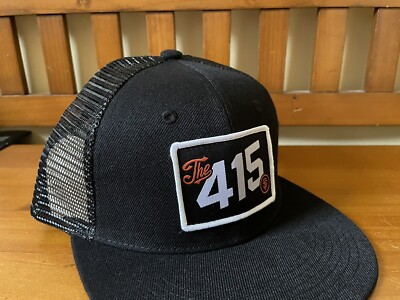 2024 SF Giants 415 Trucker Cap Hat SF Giants MLB GS Warriors