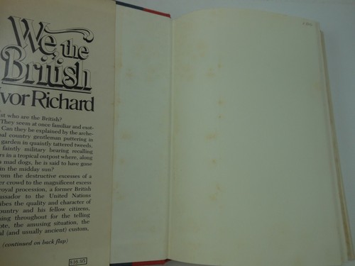 We The British Ivor Richard 1983 Hardcover Book - Foto 6 di 9