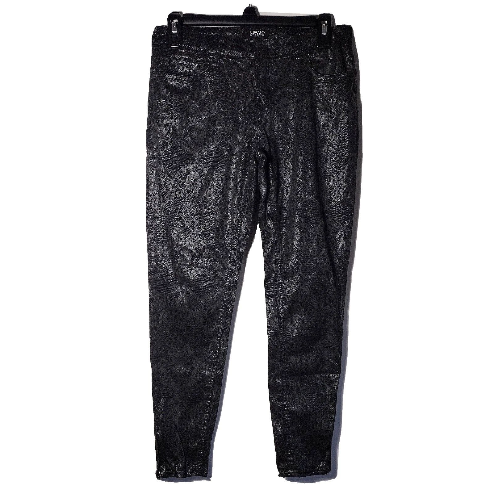 Pantalones de Tamaño Regular Buffalo Bordado para Mujeres