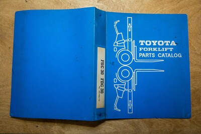 Toyota Forklift Complete Service & Parts Manuals - Series 2-9 On USB Flash Drive