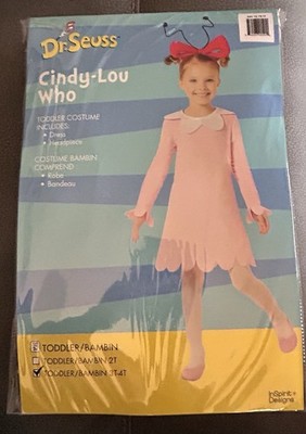 Dr. Seuss Cindy Lou Who Toddler Costume
