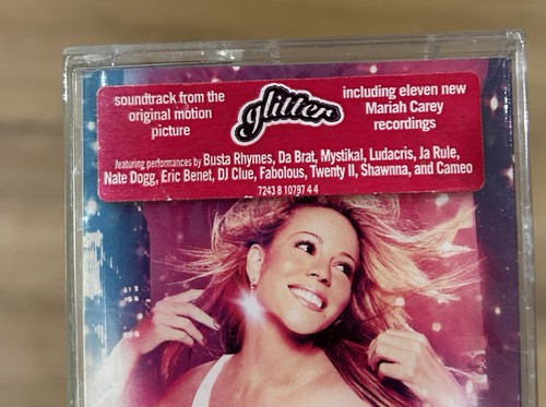 RARE ‘Glitter’ Sealed Hip Hop OST Casette Tape MARIAH CAREY Ludacris JA RULE NM* - Picture 2 of 4