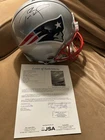 Tom Brady Autographed Patriots Authentic Full Size Ridell Helmet - JSA LOA