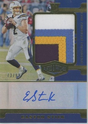 Easton Stick /99 - 2019 Panini Plates & Patches Rookie Patch Autograph #RPA-EST