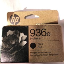 HP 936e EvoMore Black Original Ink Cartridge, 2,500 pages, 4S6V6LN, Exp.07/2027