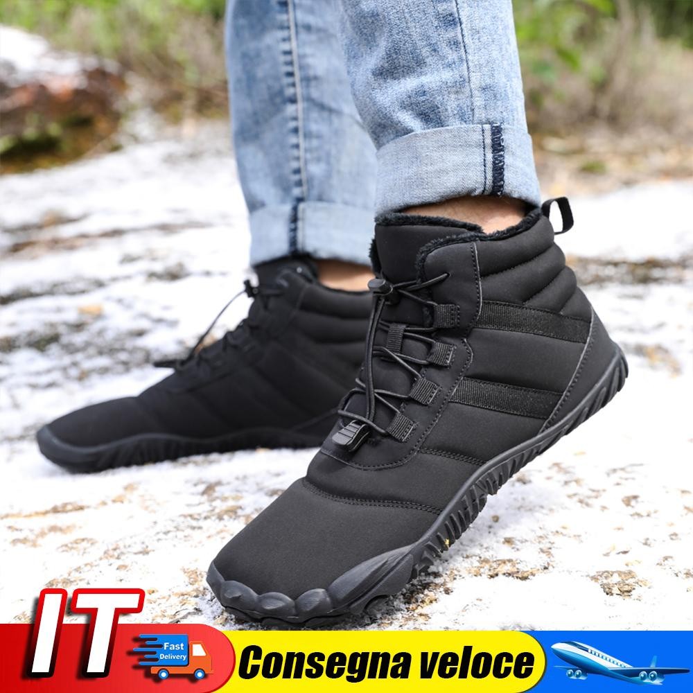 KEEN Scarponi da neve invernali Scarpe da arrampicata antiscivolo addensate per uomo