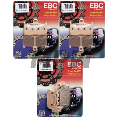 KAWASAKI Z 900 Performance 2017-2025 EBC Sintered Brake Pads Front & Rear
