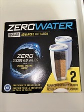Zero Water 5 Stage Advanced Filtration Replacement 2 Water Filters ZR-017