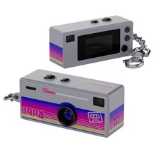 Keychain Digital Camera Blind Box Retro Thumb 1080P Cam recorder Video Photo UK