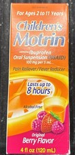 Children’s MOTRIN Pain Reliever and Fever Treatment - 4 Oz Berry EXP 9/25