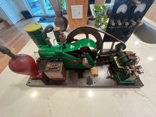 Rare Antique Early 1900s Bathe Stationary Engine And Whitney Generator Rare Antique Early 1900s Bathe Stationary Engine And Whitney Generator