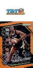 Teaira McCowan 2025 Panini Prizm WNBA Orange Velocity #48 Dallas Wings 74