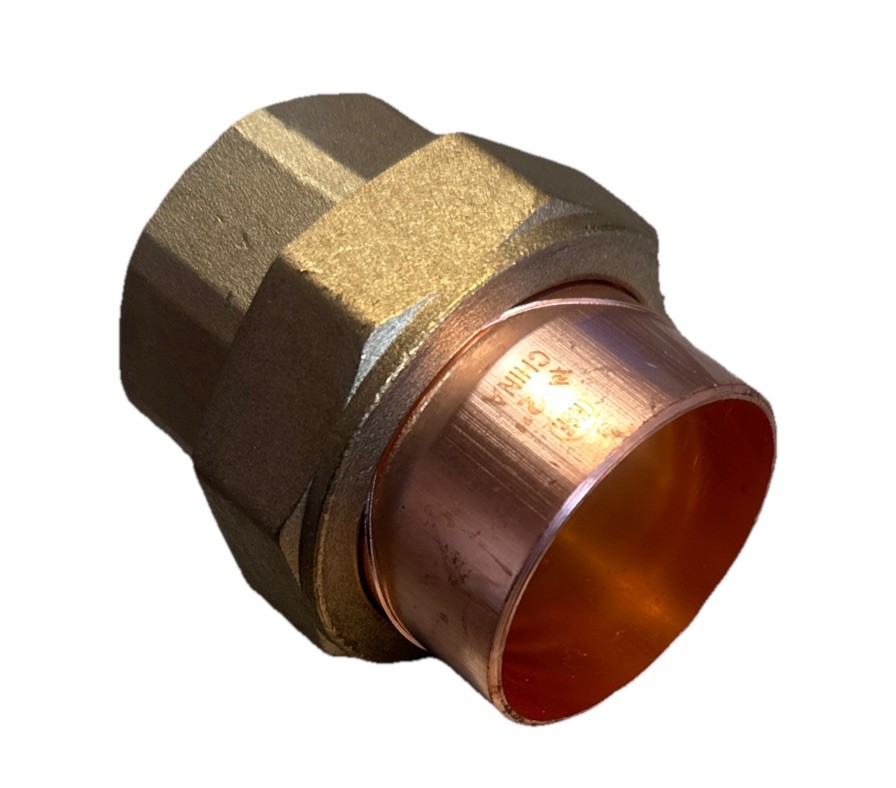 🔴 Charman 330518 2” Copper Brass Union Heavy Duty Sweat Fitting NSF Plumbing‼️