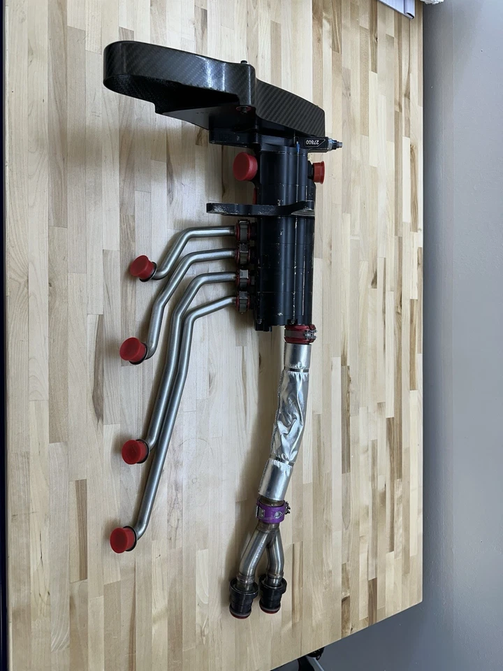Auto Verdi RYR NASCAR Dry Sump Oil Pump 6-Stage with scavenge lines and fittings - Image 2 of 4