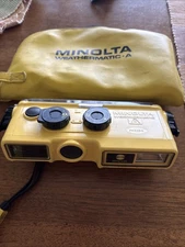MINOLTA Weathermatic-A Pocket Camera - Underwater Waterproof 110 Film Works