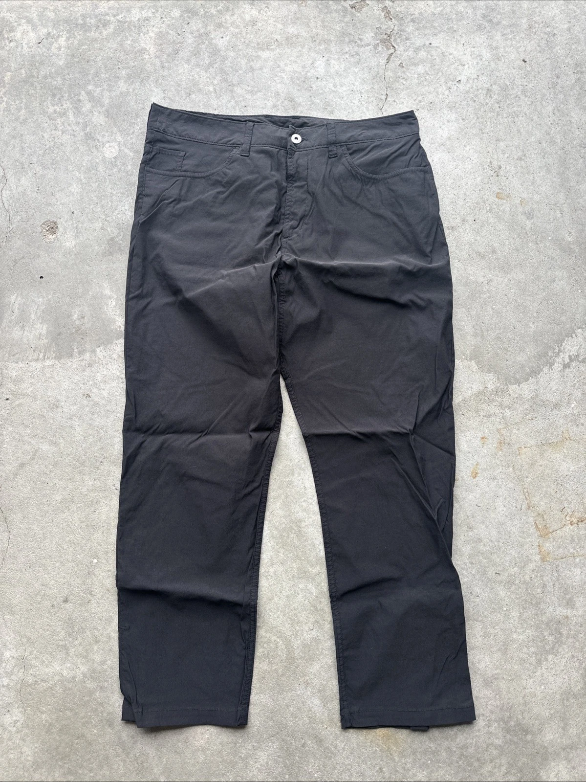 The North Face Solo Pants Mens 36 Black Lightweight Stretch Fit Climbing Outdoor
