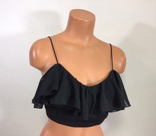 Urban Outfitters Camisole Ruffle Crop Top Womens Medium New