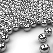 (10 Pack) 3/4" Inch Chrome Steel Bearing Balls G25 - BC Precision 