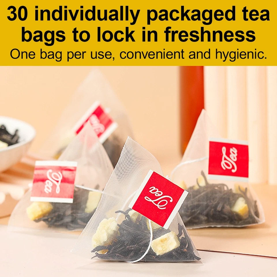 Zitronen Schwarztee Tee Erfrischend Und Reinigend FüLlt Vitamin C Speicher Auf - Bild 4 von 4