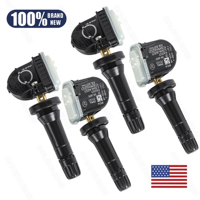 #ad 4Pcs For 2015 2016 2020 Ford F 150 Ford Edge Pressure Tire Sensor Monitor TPMS $31.19