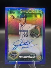 Topps 2024 Pro Debut Jacob Misiorowski Purple Foil Auto /299 PD-171 RC **READ**