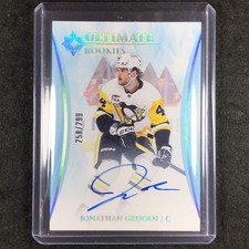 2024-25 Ultimate Hockey JONATHAN GRUDEN Update 23-24 Rookie Auto 258/299 #164