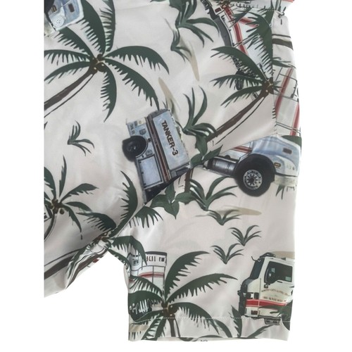 Retro Banane Glock Pistole lustiges Waffenmotiv Allover-Druck Hawaiihemd - Bild 8 von 10