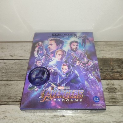 Avengers Endgame Full Slip STEELBOOK B2 - WeET Collection [4k + Blu-Ray] - RAR
