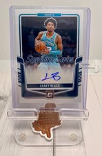 2024-25 Panini Donruss Optic Leaky Black Signature Series Auto
