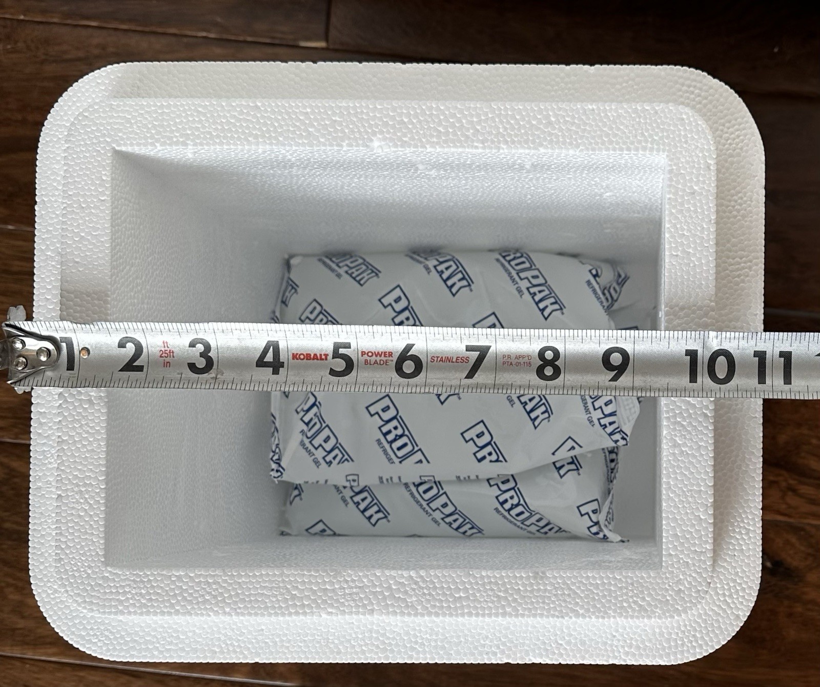 Thermosafe Insulated Shipper Styrofoam Cooler 12 x 11x 9 w/free Polar Packs