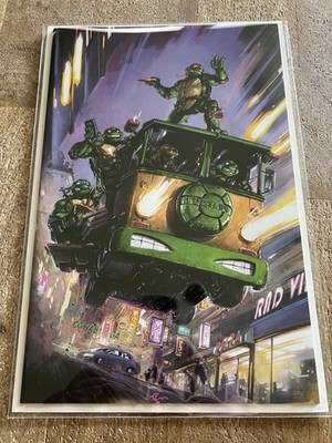 TMNT Saturday Morning Adventures 11 Clayton Crain Survivor Full Art SDCC