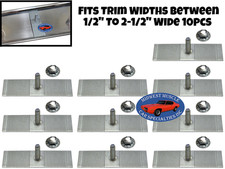 Molding Trim Clips Nuts 12-2 12 Body Fender Door Quarter Lincoln 10pcs Q Molding Trim Clips Nuts 12-2 12 Body Fender Door Quarter Lincoln 10pcs Q