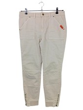 ADENAUER & CO High Waist Jeans Damen Jeans Gr. DE 40 wollweiß Casual-Look