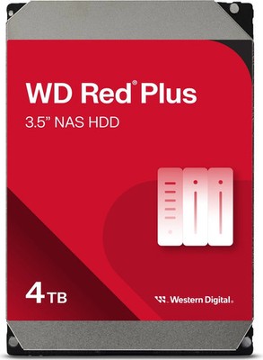 Western Digital WD40EFZZ Red Plus 4TB, 3.5'' (8.9cm) HDD