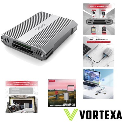 4-in-1 CFexpress Typ B Kartenleser mit 10 Gbps Hochgeschwindigkeitsübertragung