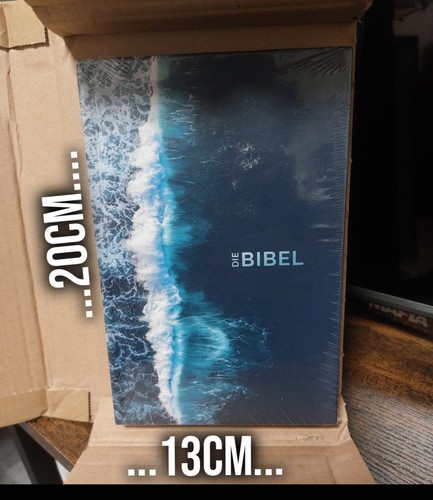 ✝️ DIE BIBEL - Schlachter 2000, Taschenausgabe - Altes + Neues Testament