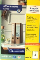 Avery Zweckform Recycling-Ordneretiketten 105 X 148 Mm 40 Etiket