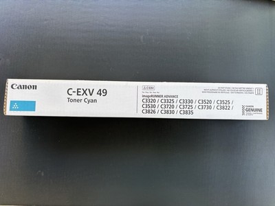 Canon C-EXV 49 Tonerpatrone - Cyan (8525B002)