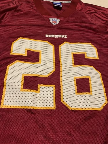 Vintage Reebok NFL Washington Redskins Jersey 26 Portis in Red Size XL - Picture 2 of 7