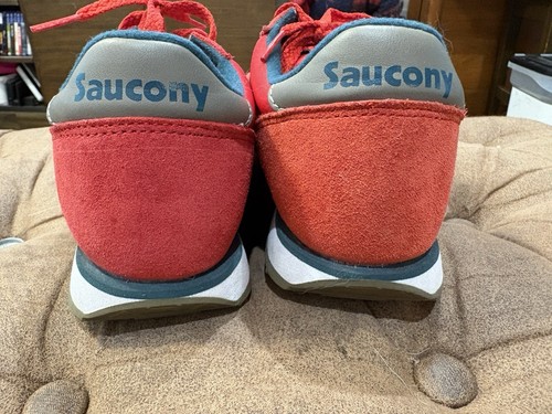Saucony Jazz Original Low Pro S1866-188 rote Wildlederschuhe Turnschuhe Größe 8 - Bild 6 von 11