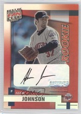 2002 Donruss Best of Fan Club Auto 359/1350 Adam Johnson #229 Auto 1n0