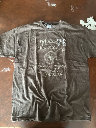 Brown Vintage 76 Nationals Tee  - Picture 1 of 4